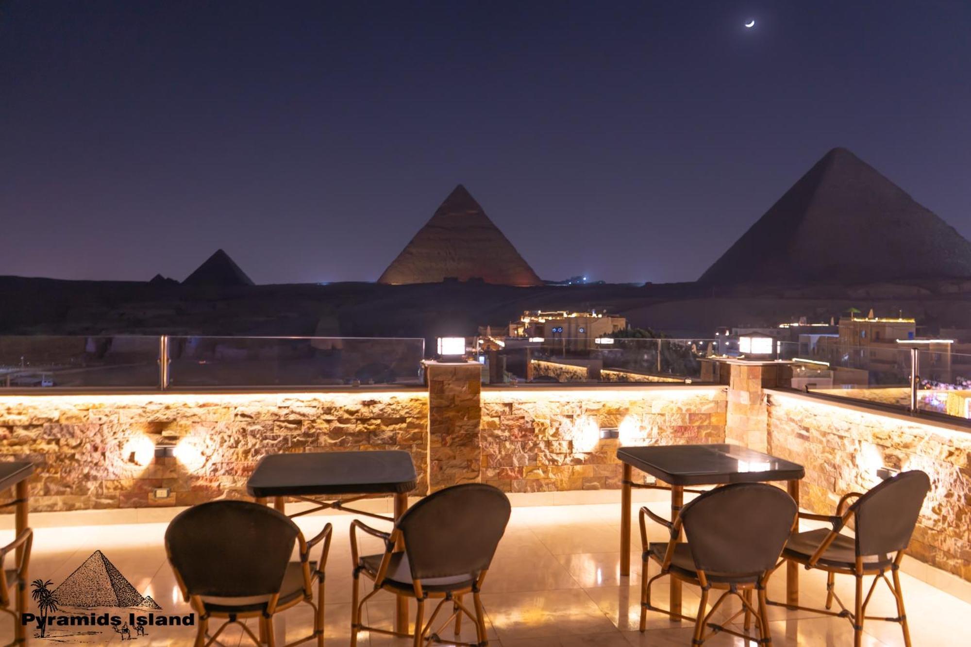 Pyramids Island Bed & Breakfast Kafrat al Jabal Luaran gambar