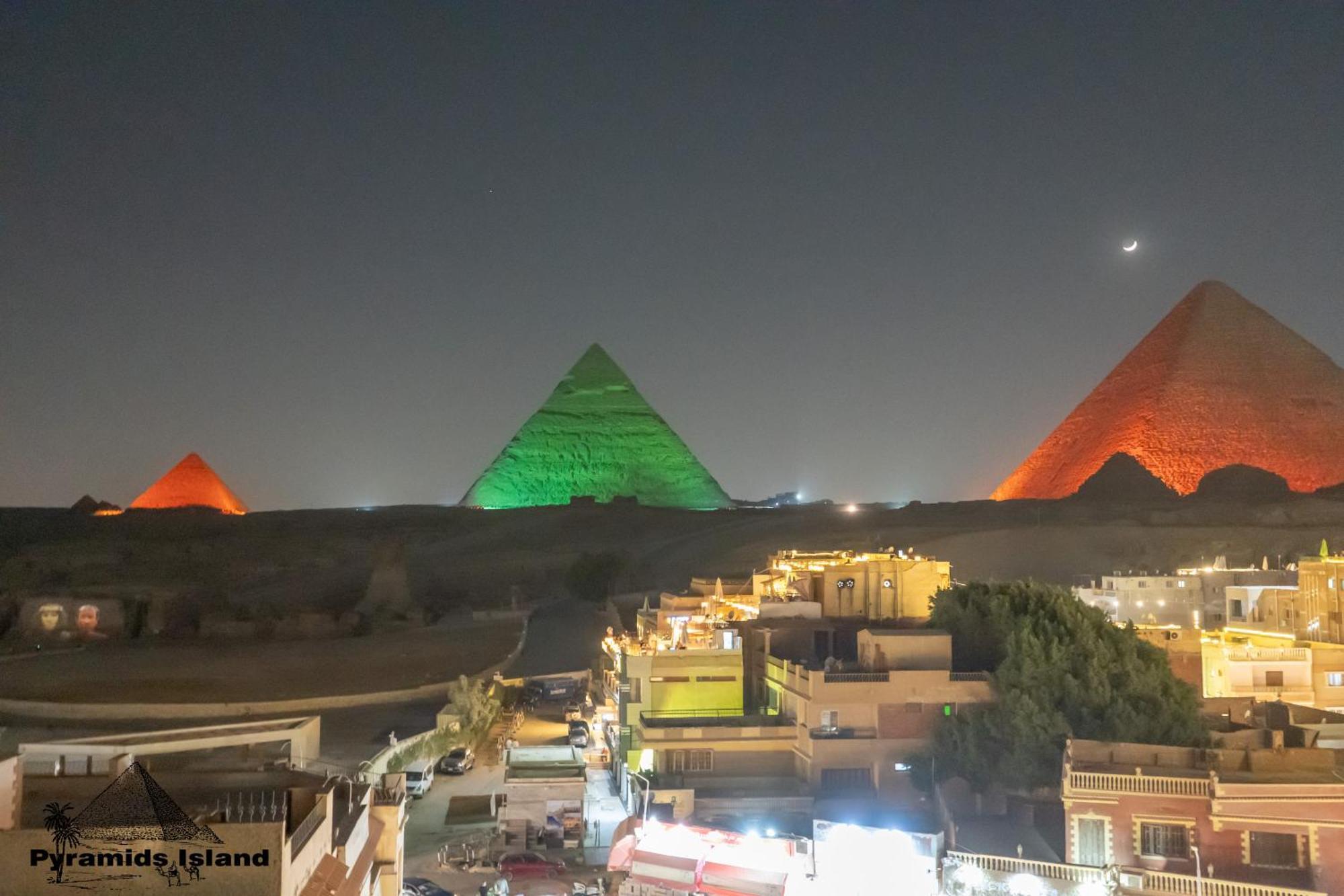 Pyramids Island Bed & Breakfast Kafrat al Jabal Luaran gambar