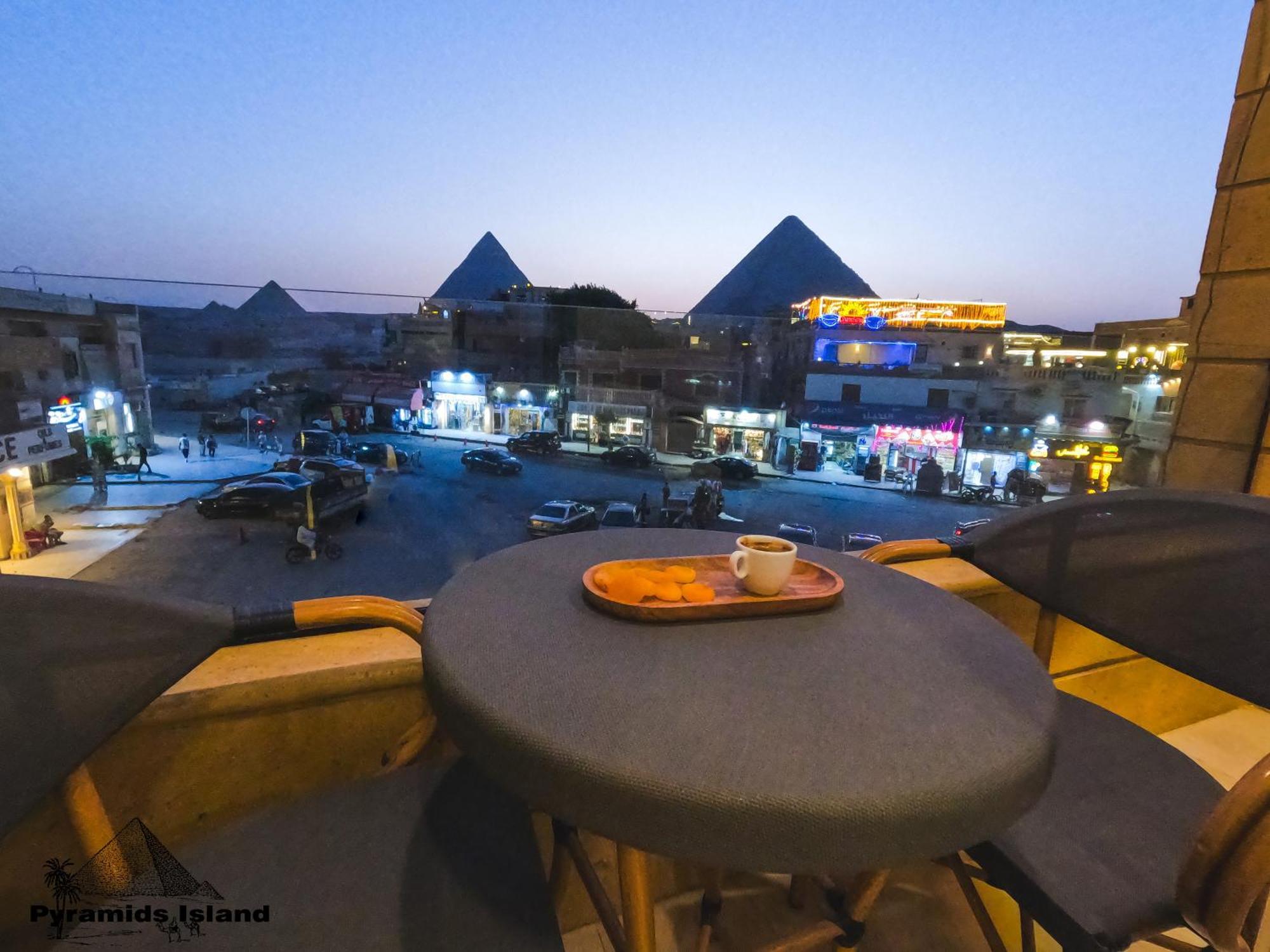 Pyramids Island Bed & Breakfast Kafrat al Jabal Luaran gambar