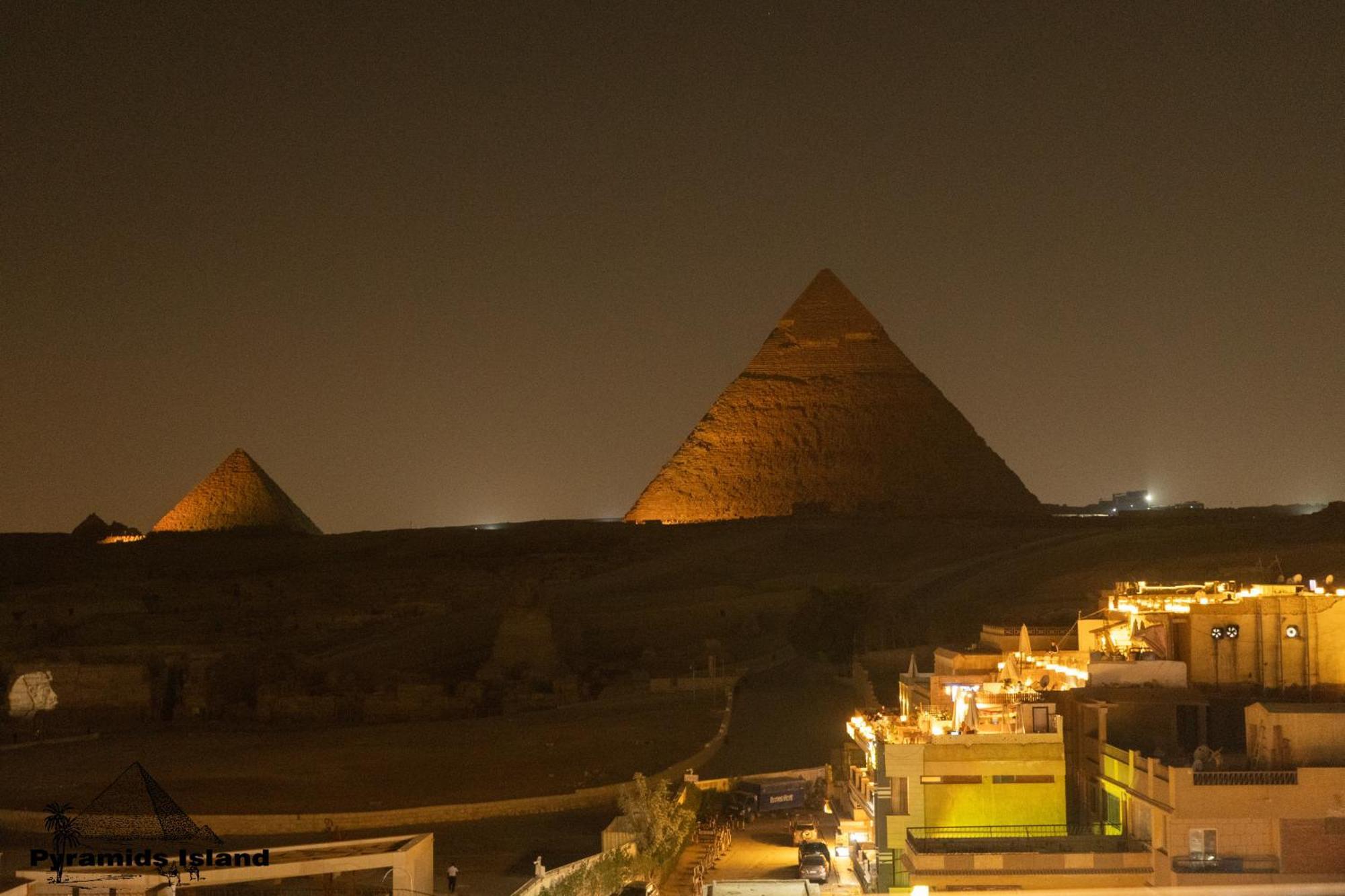 Pyramids Island Bed & Breakfast Kafrat al Jabal Luaran gambar
