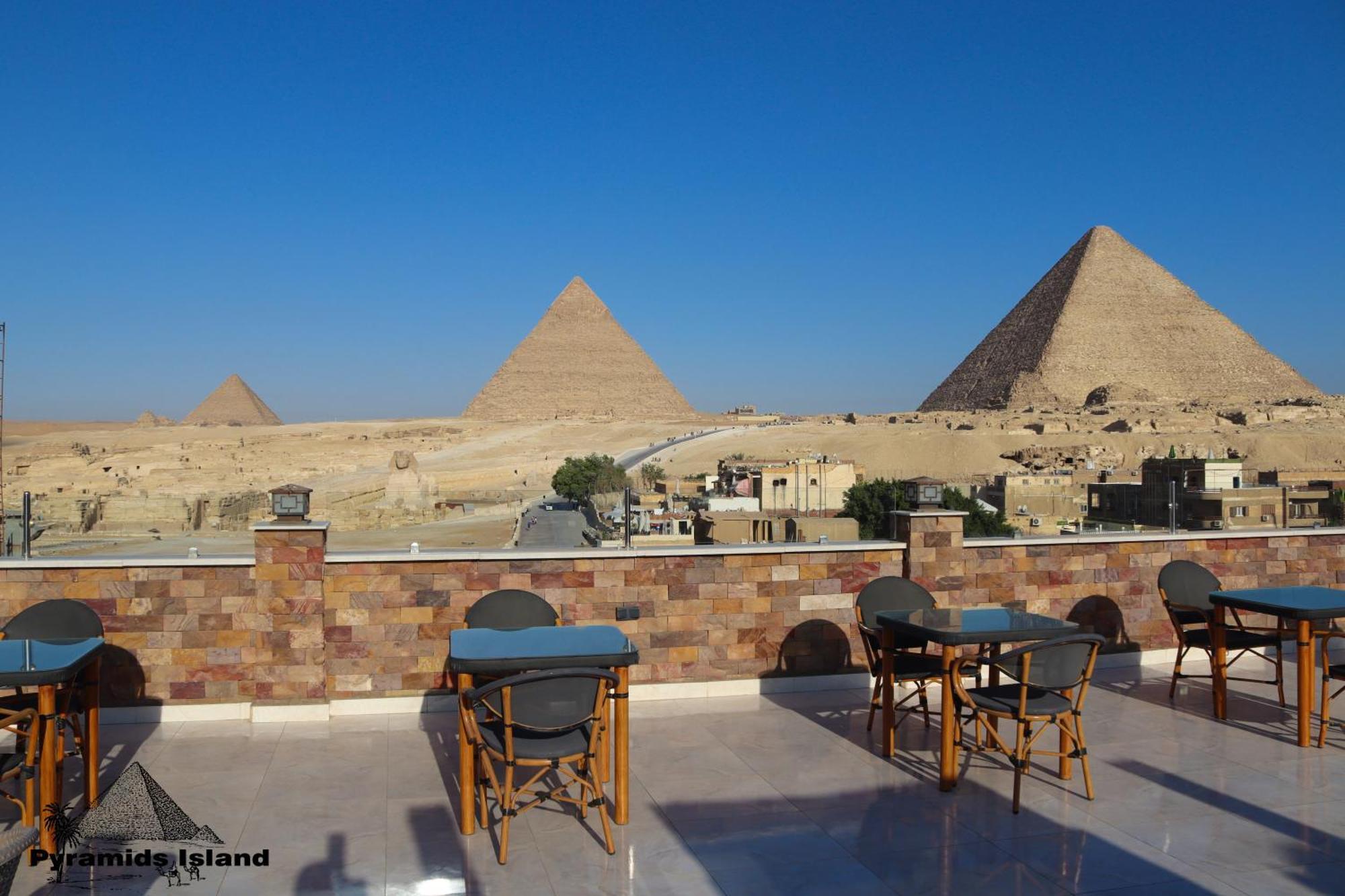 Pyramids Island Bed & Breakfast Kafrat al Jabal Luaran gambar