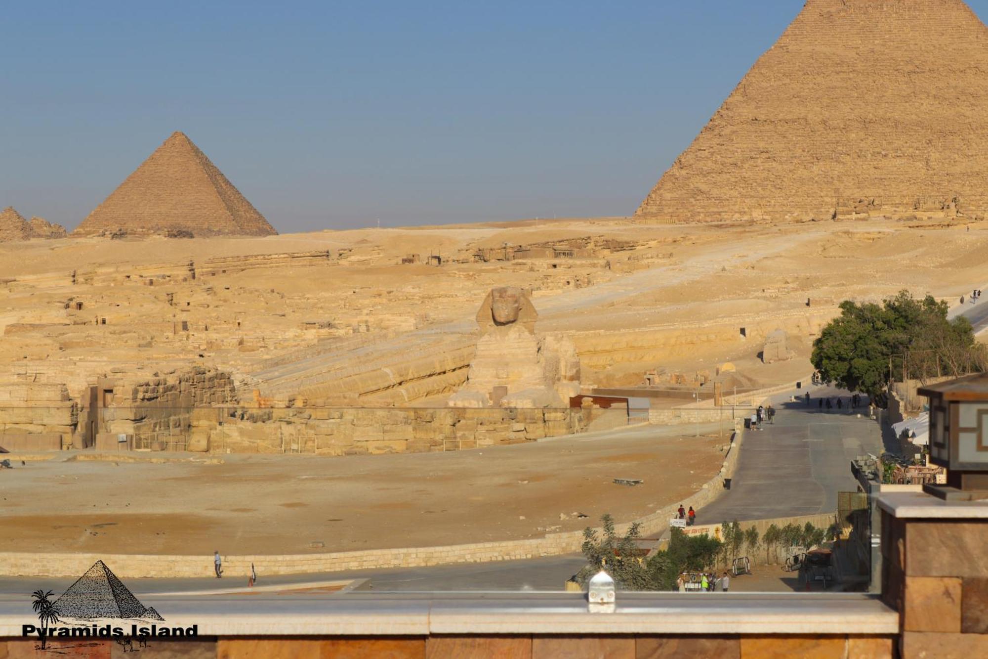 Pyramids Island Bed & Breakfast Kafrat al Jabal Luaran gambar
