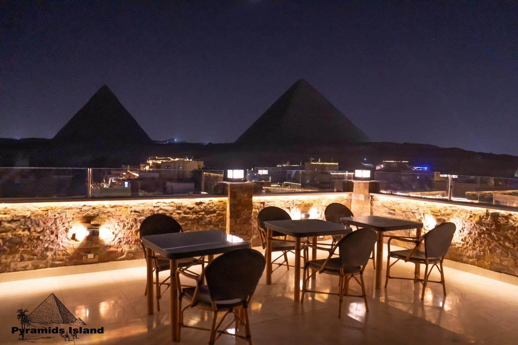 Pyramids Island Bed & Breakfast Kafrat al Jabal Luaran gambar