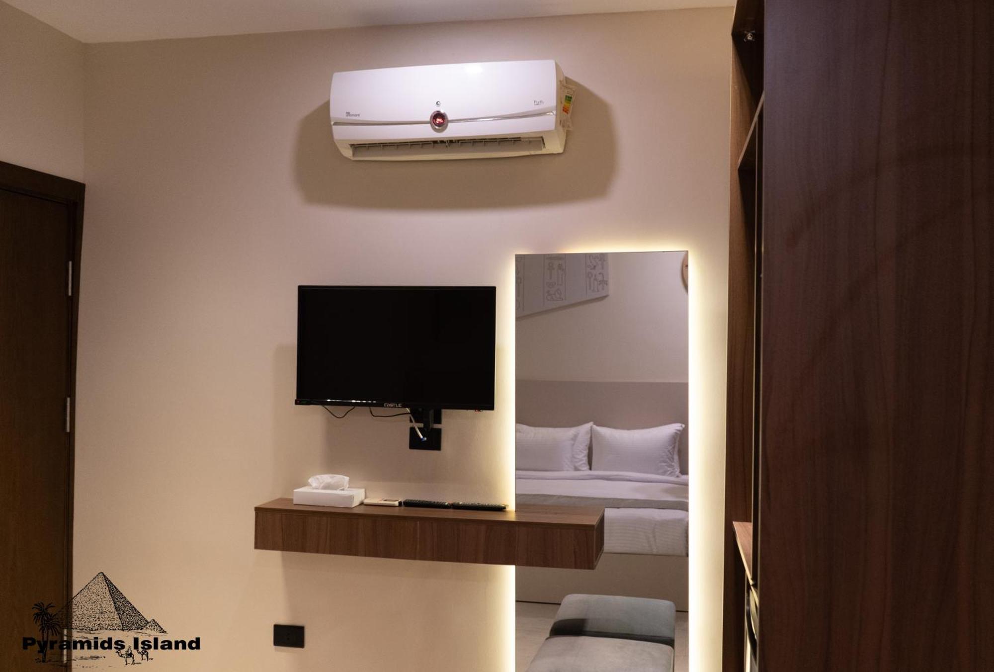 Pyramids Island Bed & Breakfast Kafrat al Jabal Luaran gambar