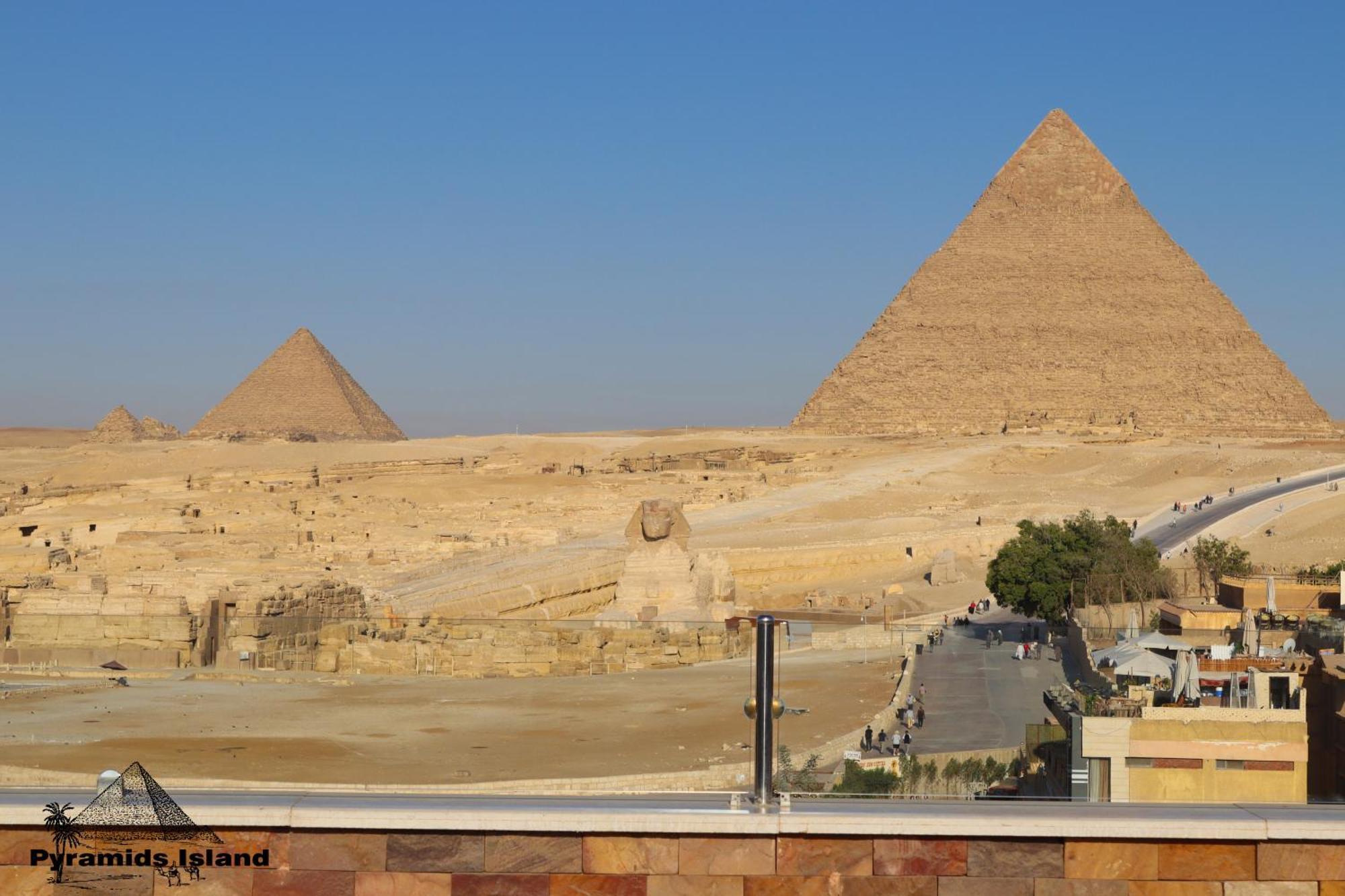 Pyramids Island Bed & Breakfast Kafrat al Jabal Luaran gambar
