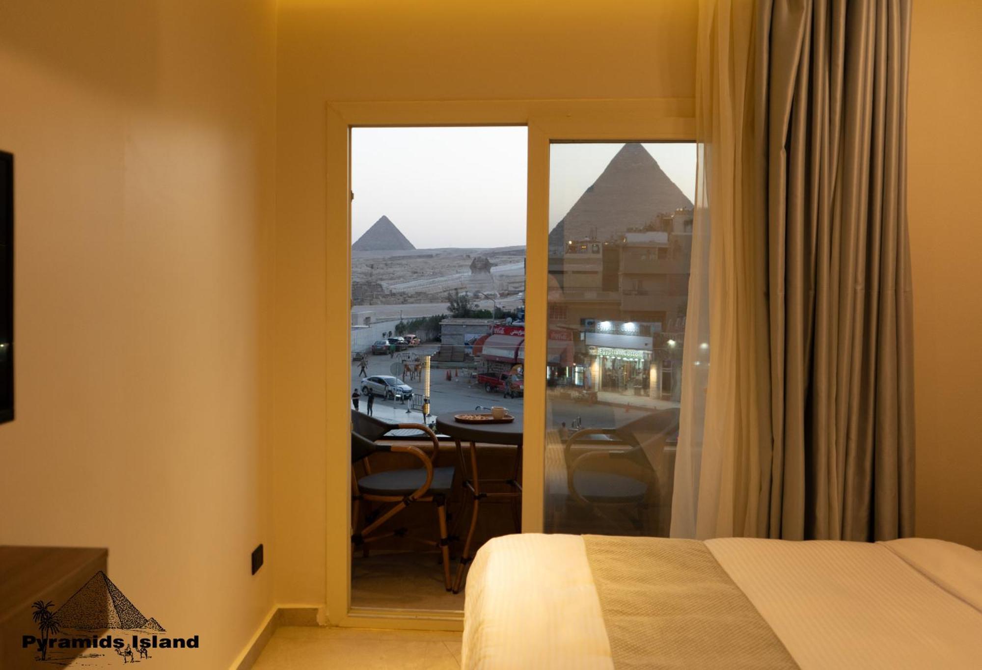 Pyramids Island Bed & Breakfast Kafrat al Jabal Luaran gambar
