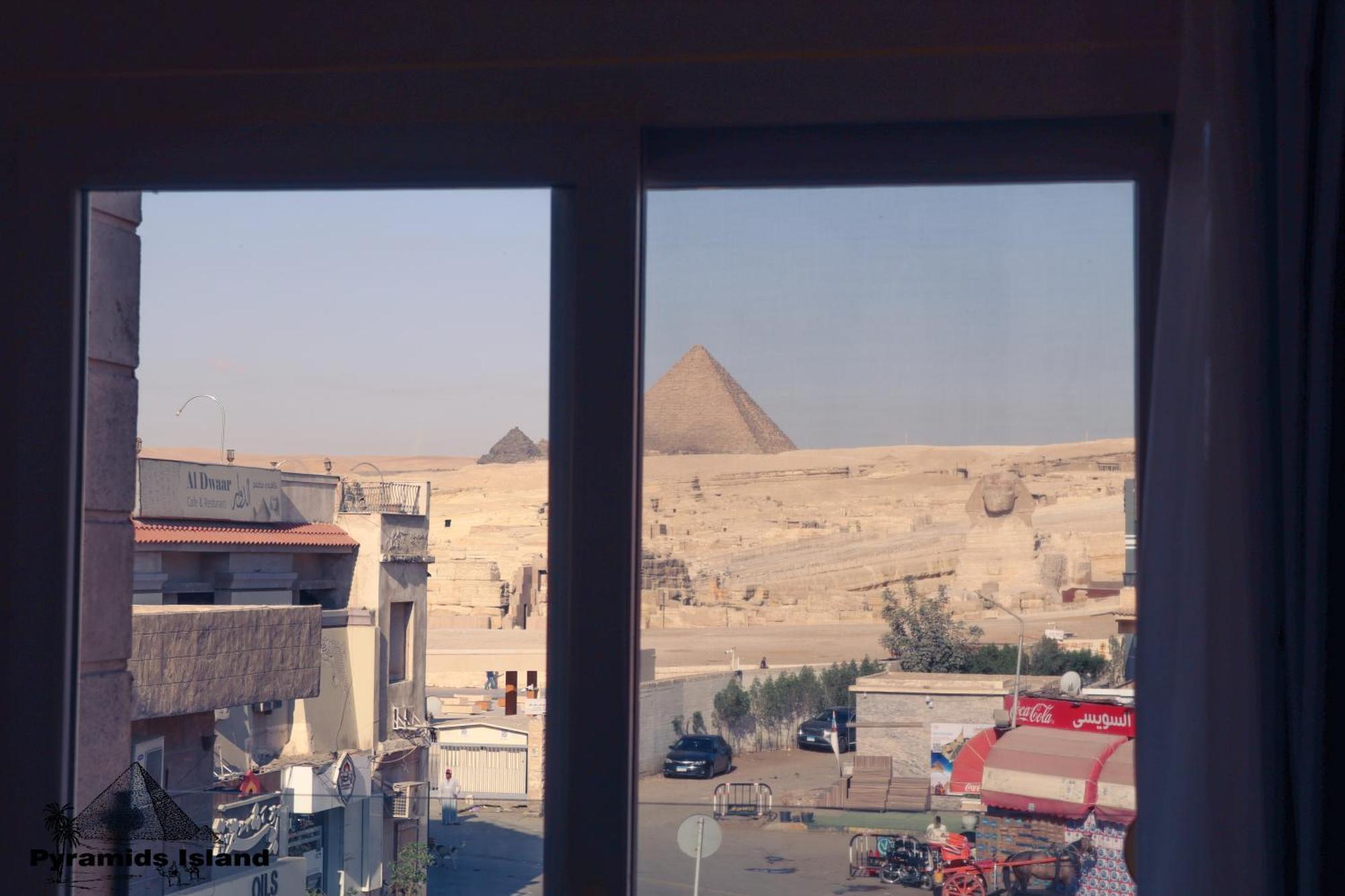 Pyramids Island Bed & Breakfast Kafrat al Jabal Luaran gambar