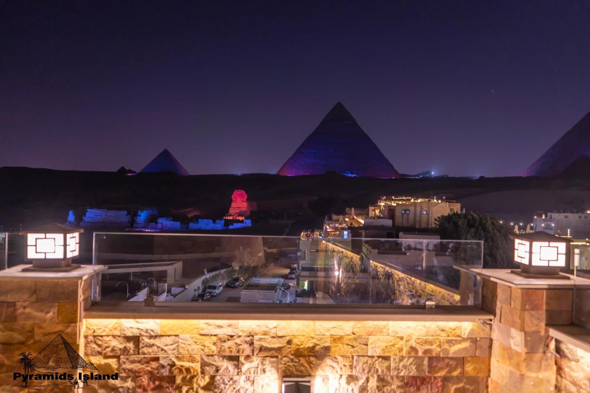 Pyramids Island Bed & Breakfast Kafrat al Jabal Luaran gambar