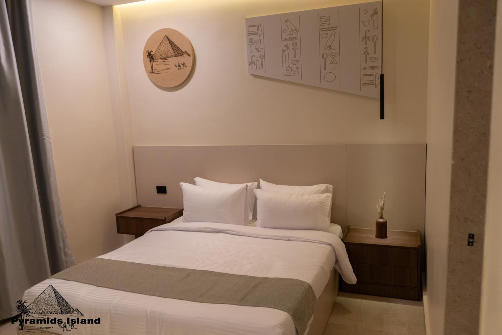 Pyramids Island Bed & Breakfast Kafrat al Jabal Luaran gambar