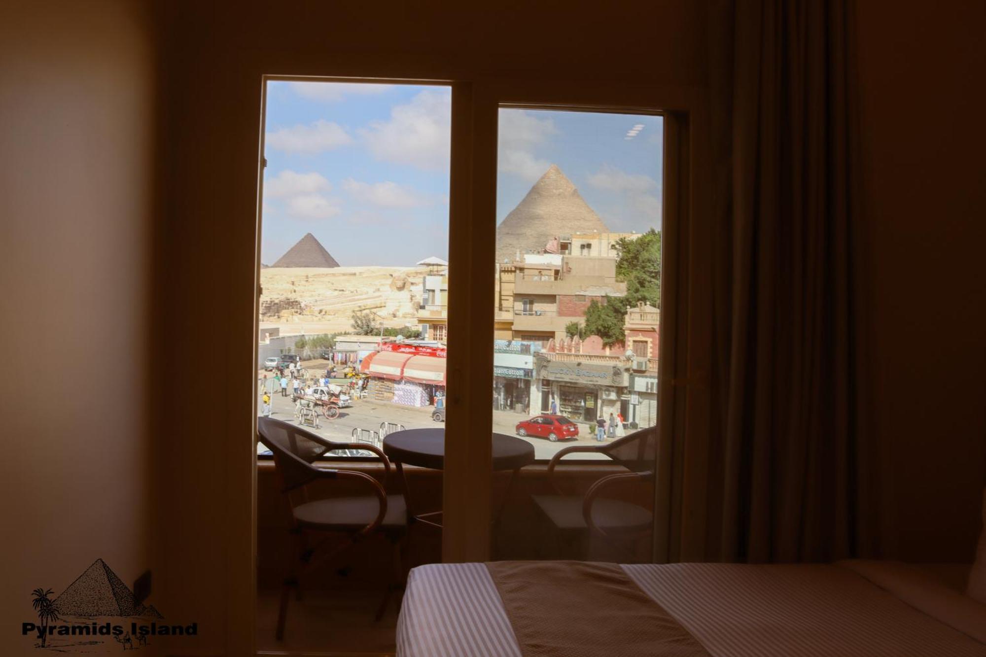 Pyramids Island Bed & Breakfast Kafrat al Jabal Luaran gambar