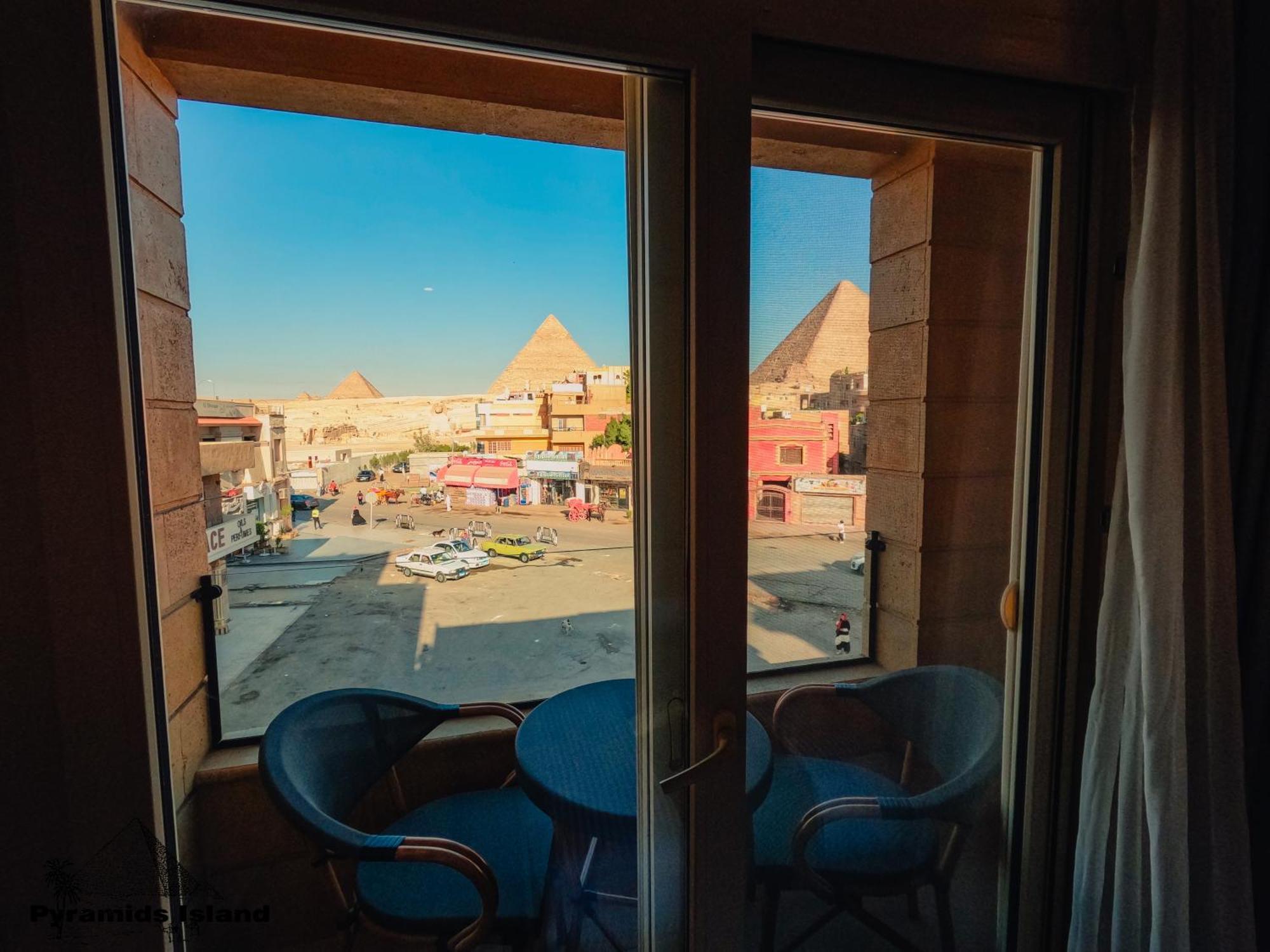 Pyramids Island Bed & Breakfast Kafrat al Jabal Luaran gambar