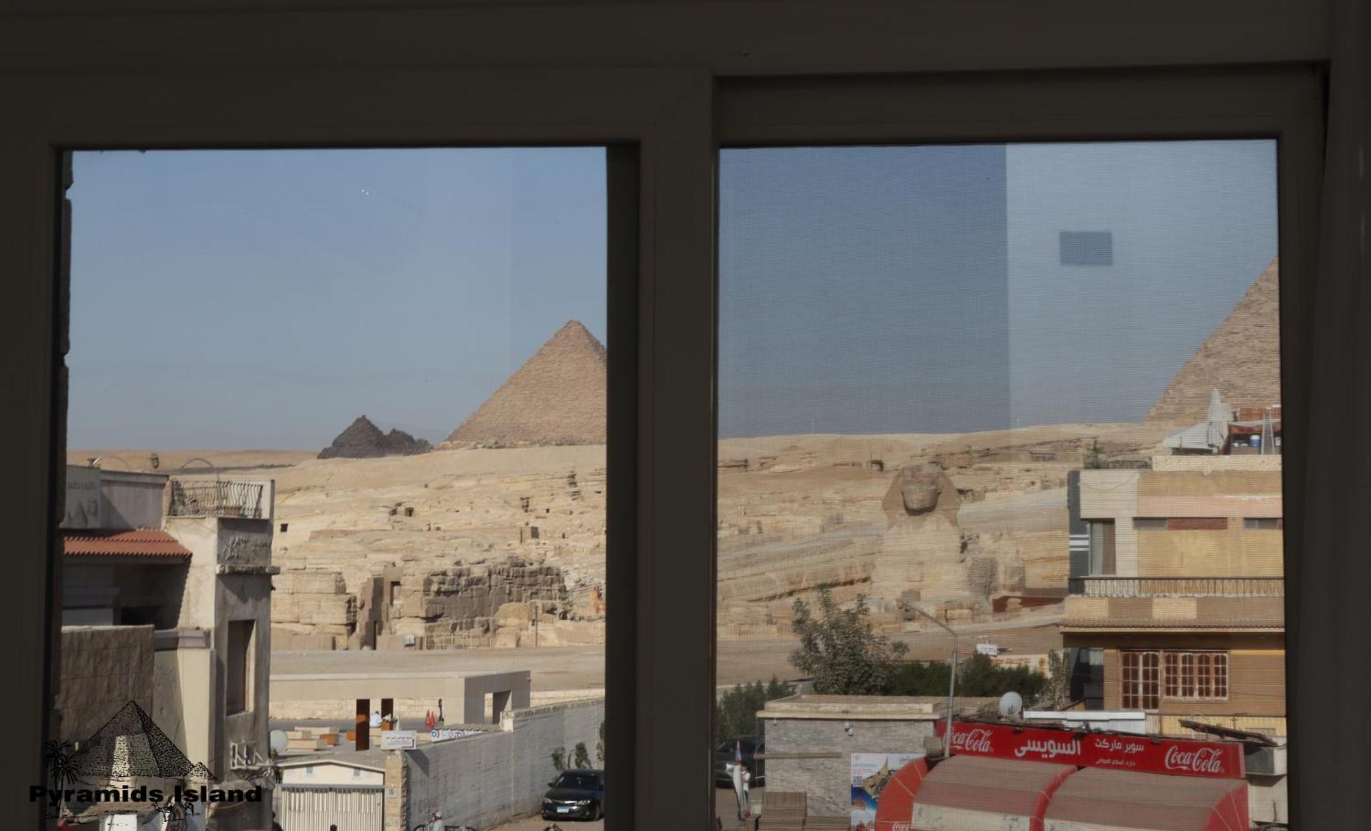 Pyramids Island Bed & Breakfast Kafrat al Jabal Luaran gambar