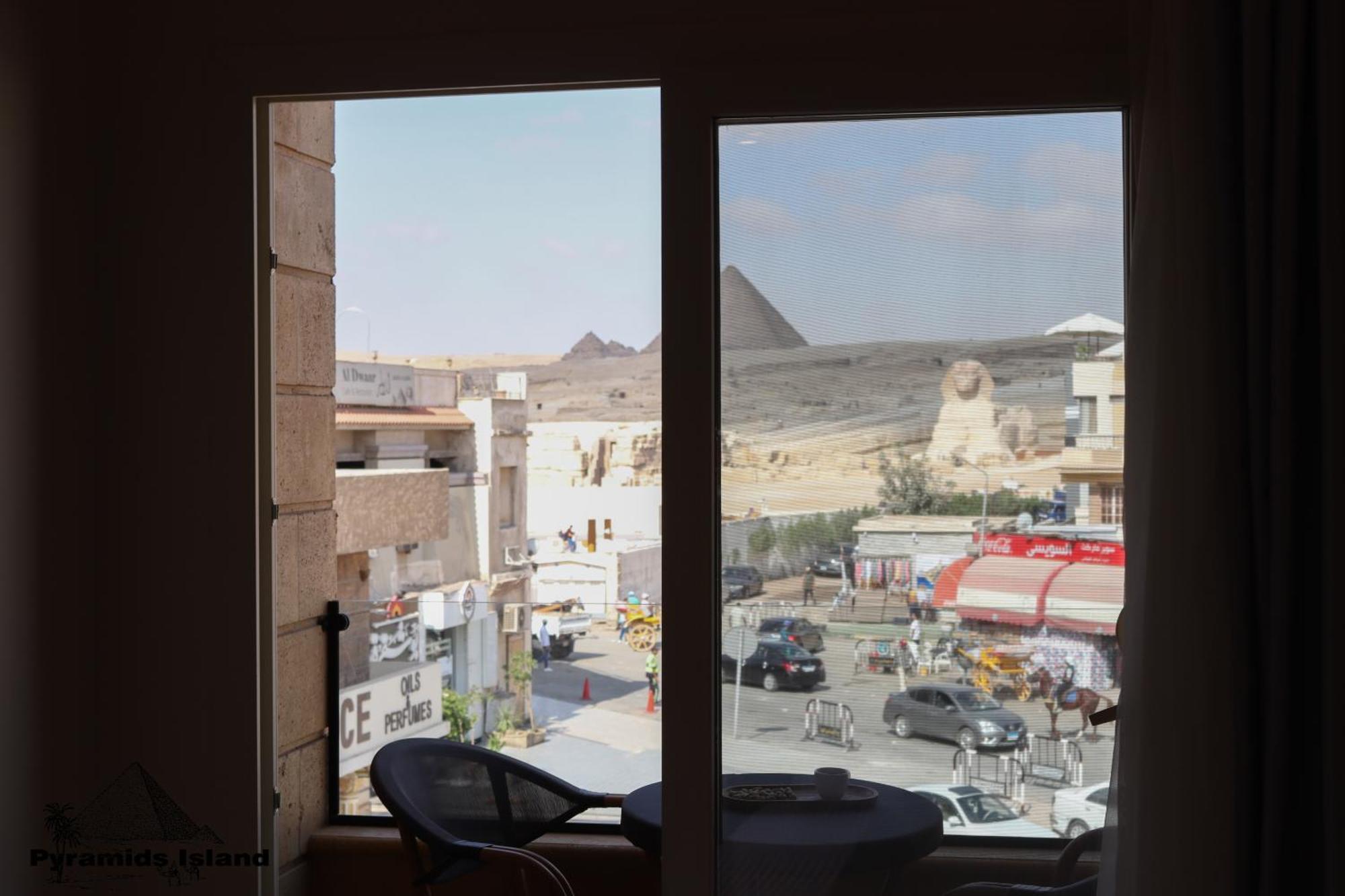 Pyramids Island Bed & Breakfast Kafrat al Jabal Luaran gambar