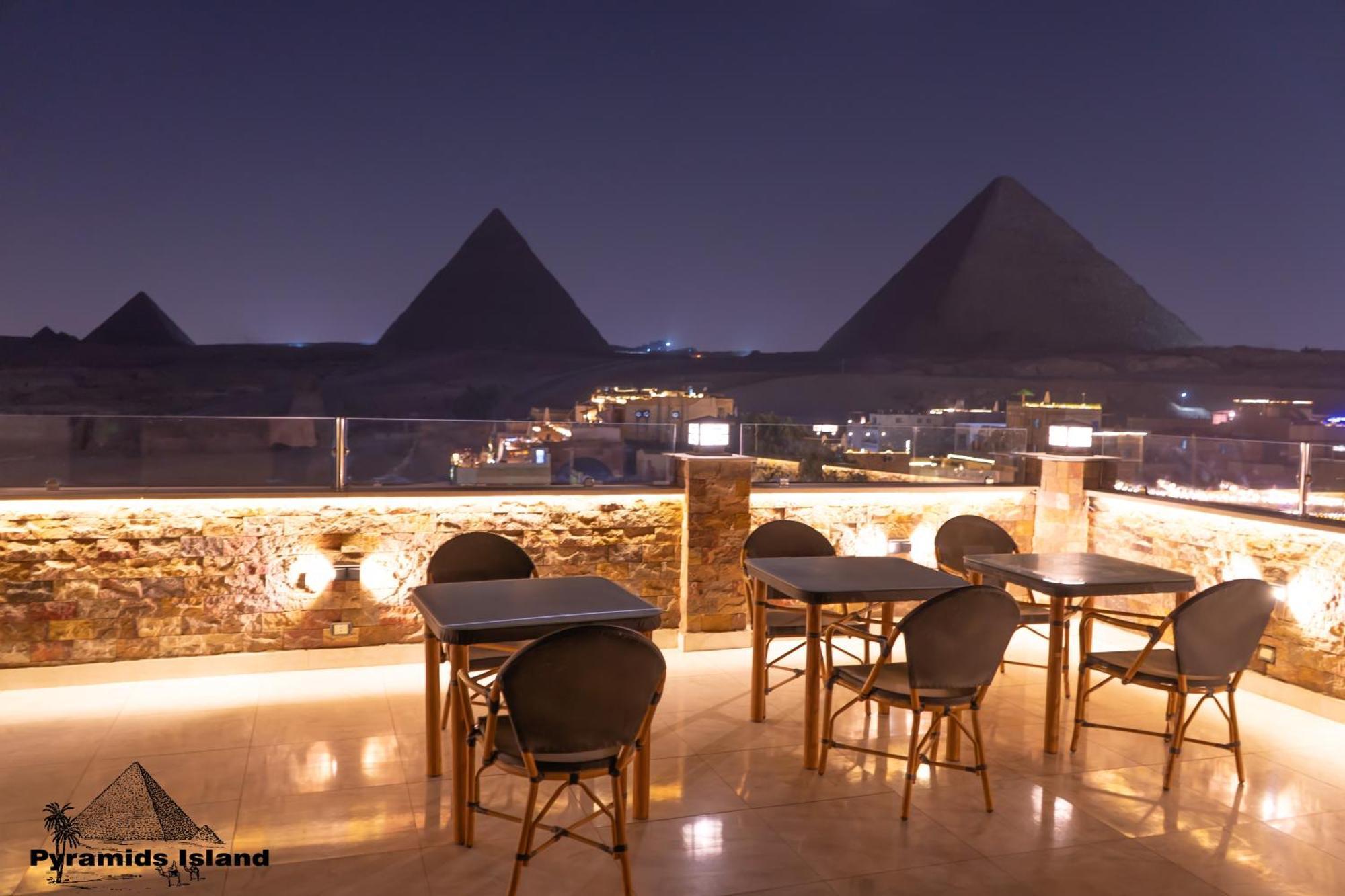 Pyramids Island Bed & Breakfast Kafrat al Jabal Luaran gambar