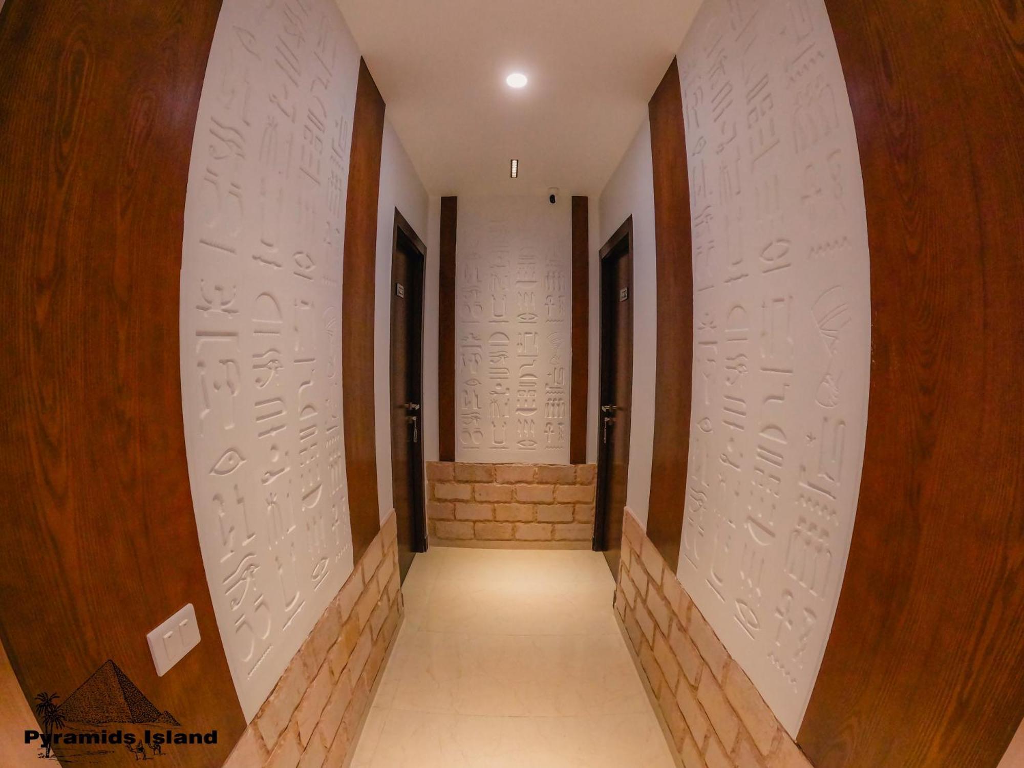 Pyramids Island Bed & Breakfast Kafrat al Jabal Luaran gambar