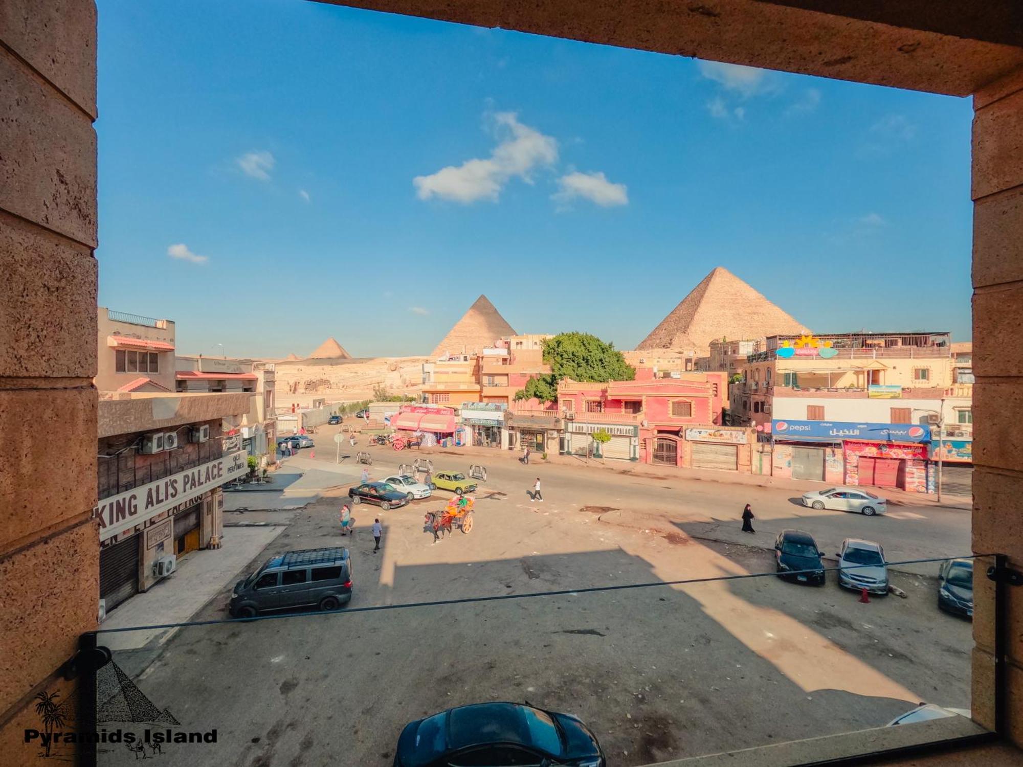 Pyramids Island Bed & Breakfast Kafrat al Jabal Luaran gambar