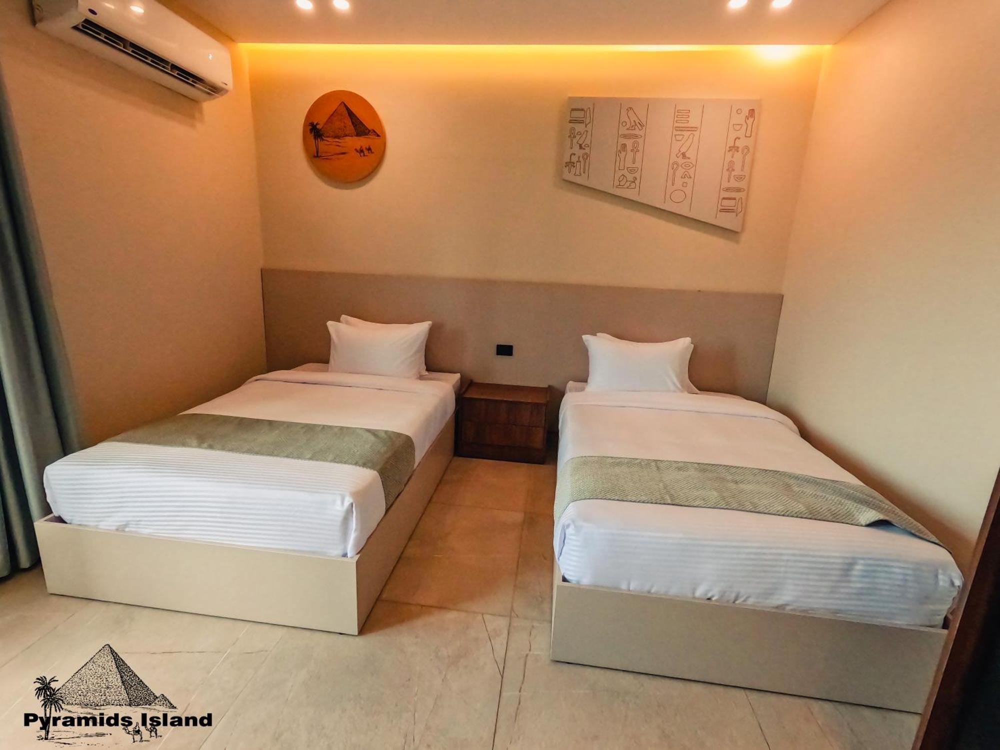 Pyramids Island Bed & Breakfast Kafrat al Jabal Luaran gambar