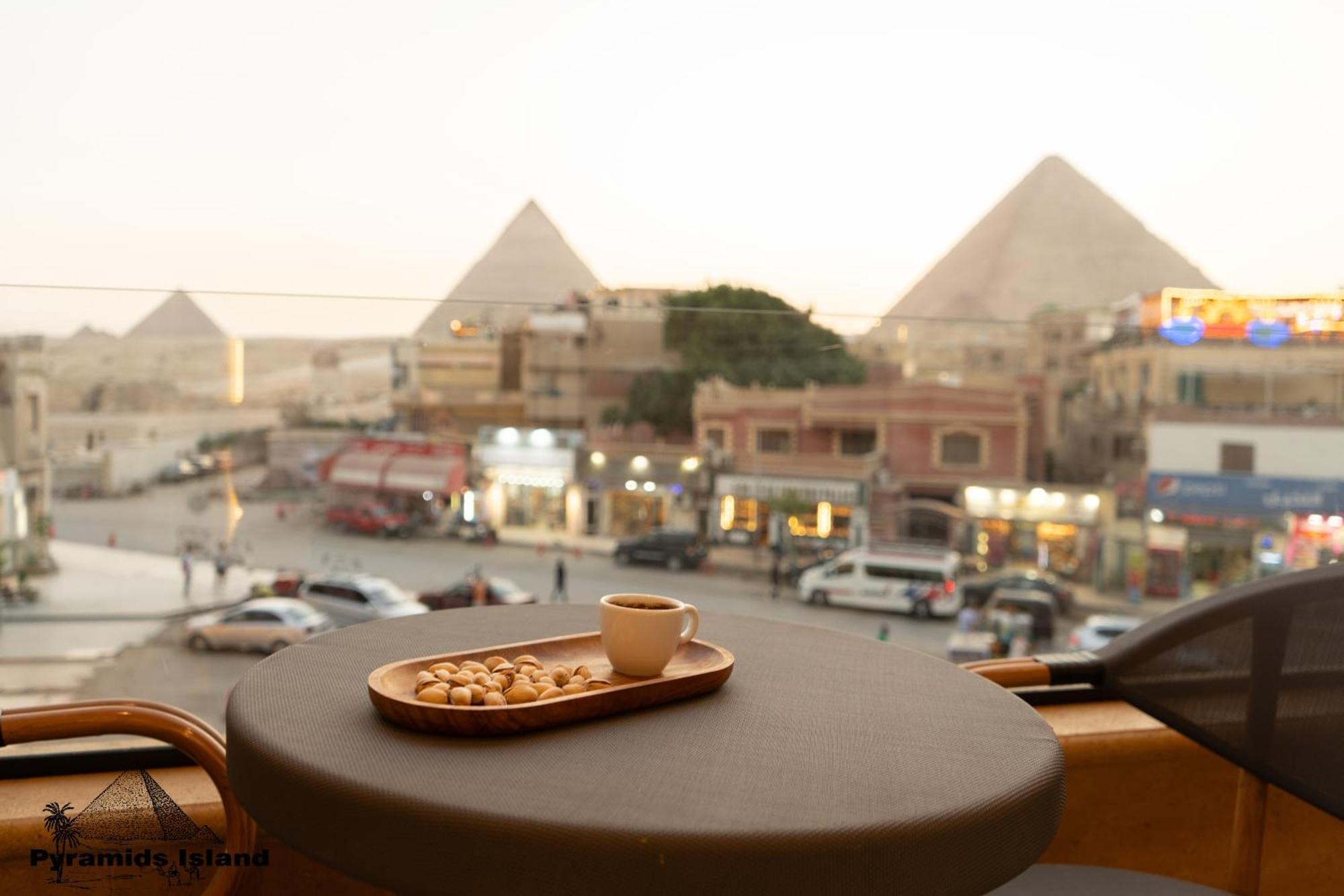 Pyramids Island Bed & Breakfast Kafrat al Jabal Luaran gambar