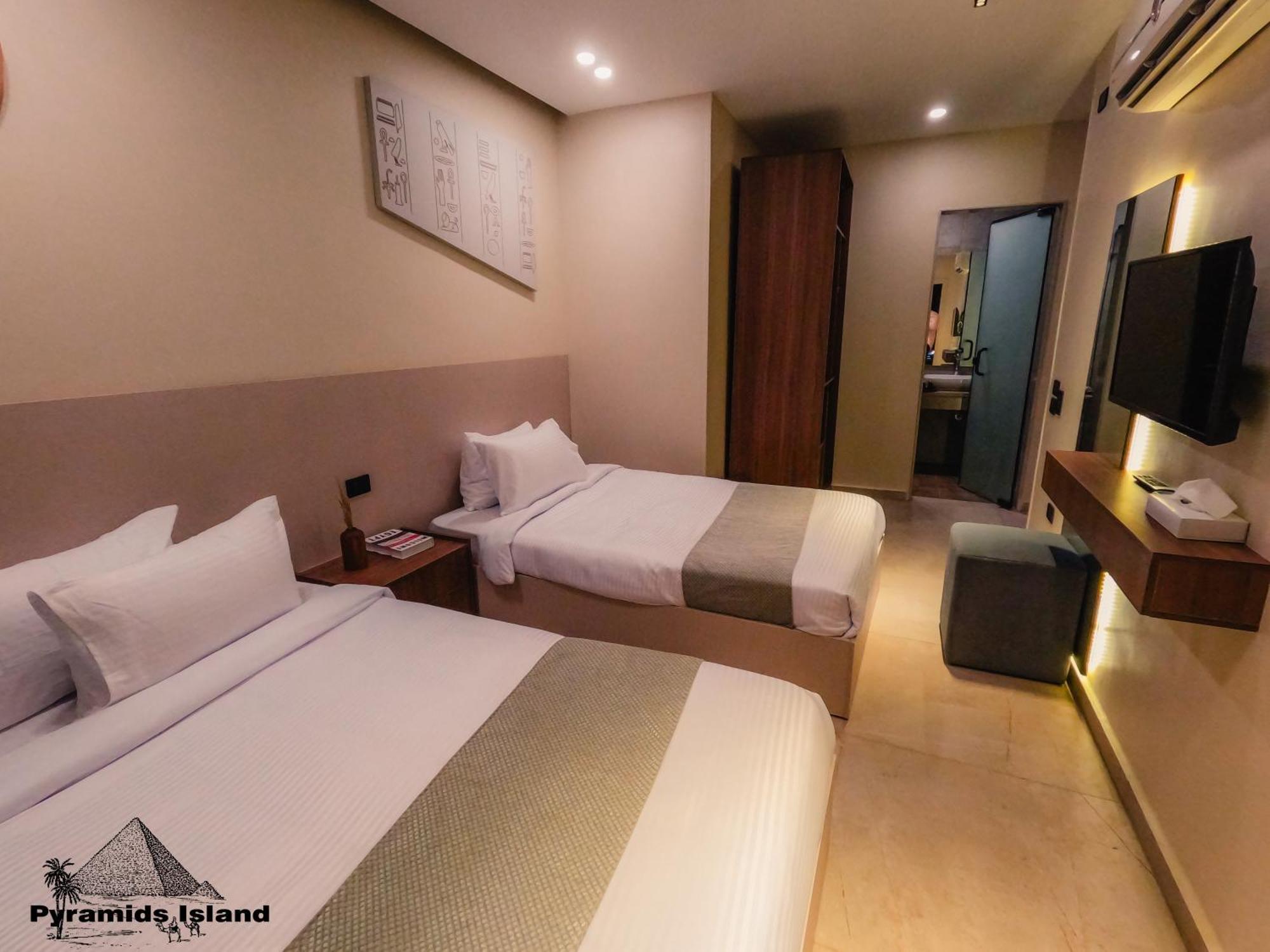 Pyramids Island Bed & Breakfast Kafrat al Jabal Luaran gambar