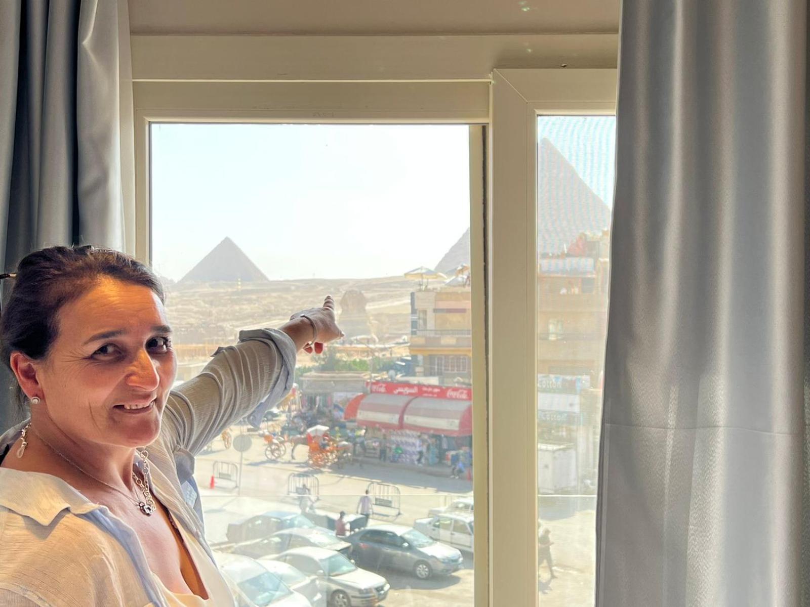 Pyramids Island Bed & Breakfast Kafrat al Jabal Luaran gambar